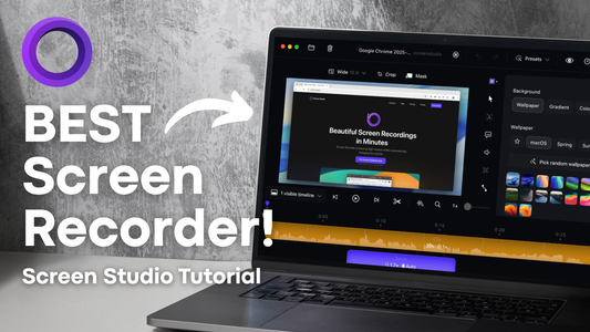 CREATE Stunning Screen Recordings on Mac? | Screen Studio Tutorial & Walkthrough