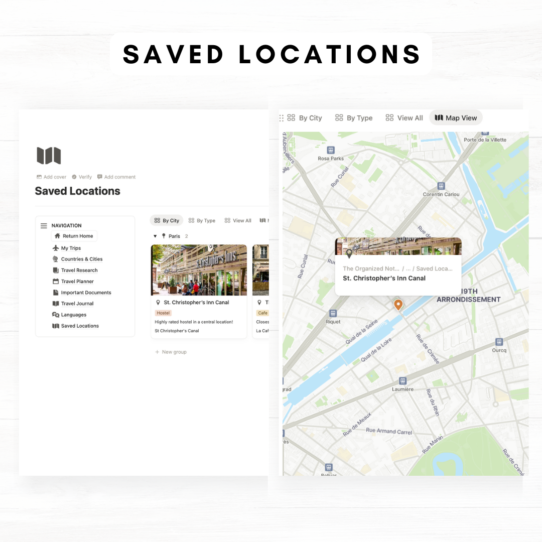 ULTIMATE Travel Journal & Planner (Premium + AI) Notion Template