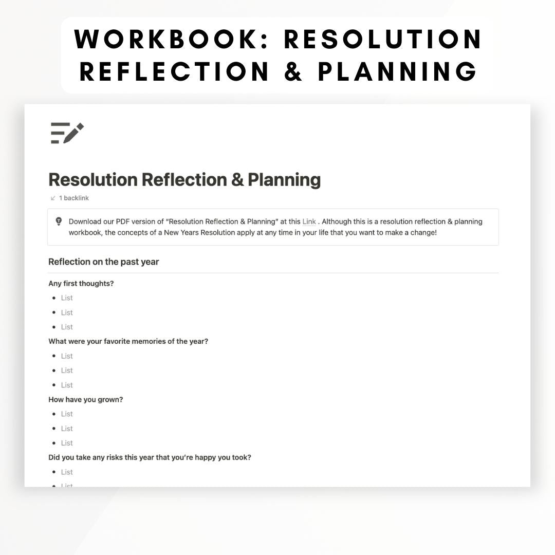 Goal & Habit Tracker System