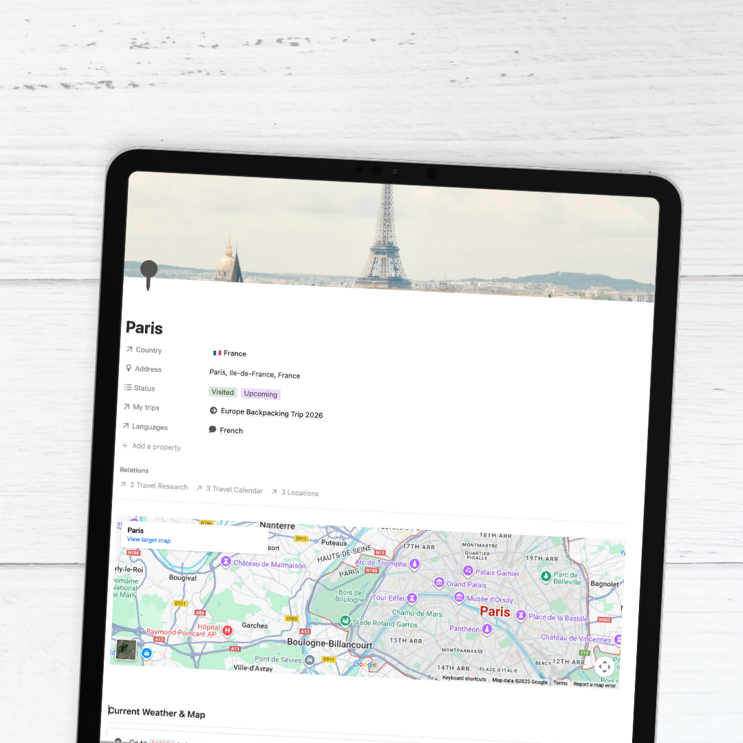 ULTIMATE Travel Journal & Planner (Premium)