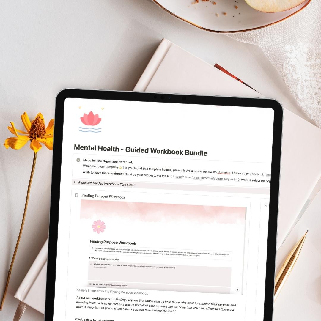 Mental Health Guided Workbooks