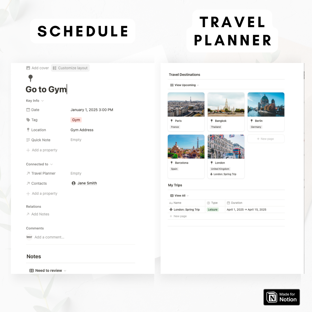 ULTIMATE Life Planner Notion Template
