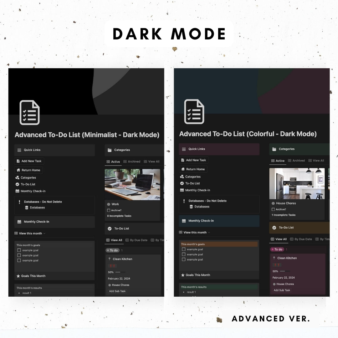 to-do list notion template