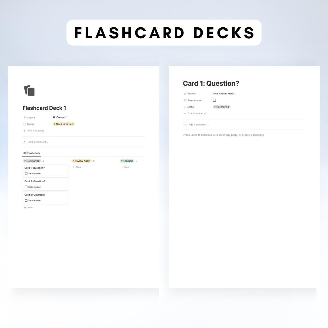 student planner notion template mountain theme