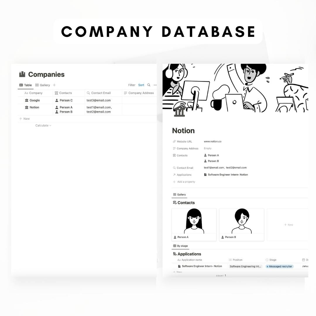 Job Hunt Tracker Notion