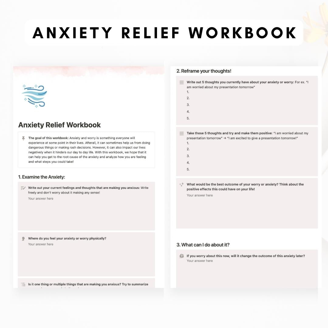 Mental Health Guided Workbooks