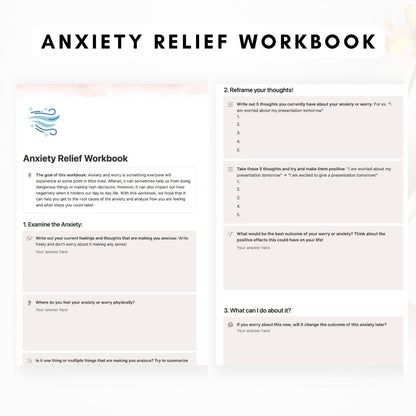 Mental Health Guided Workbooks