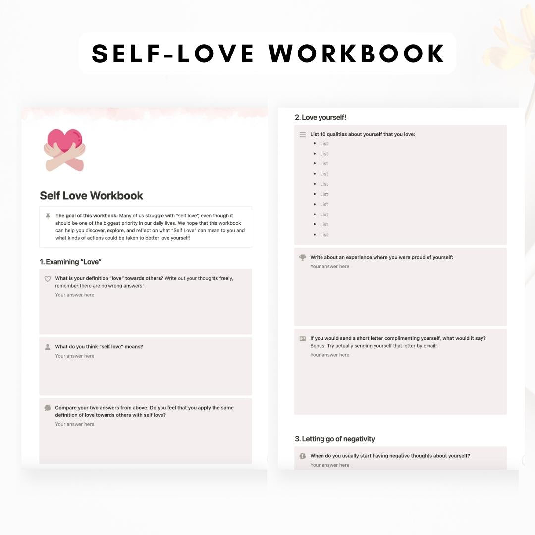 Mental Health Guided Workbooks