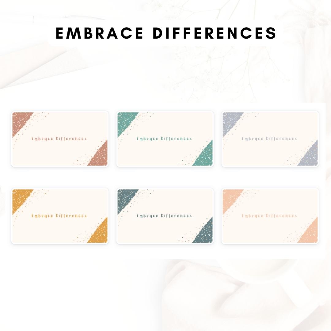 inspirational notion cover photo set