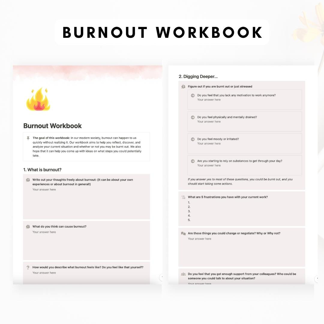 Mental Health Guided Workbooks