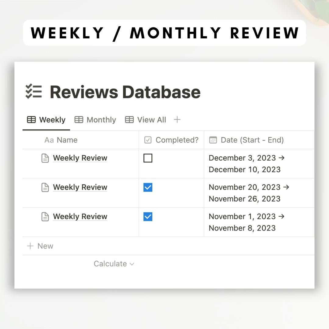 ultimate second brain notion template