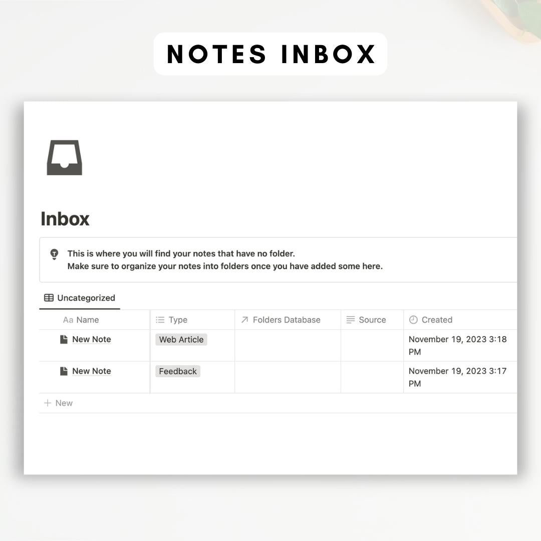 ultimate second brain notion template