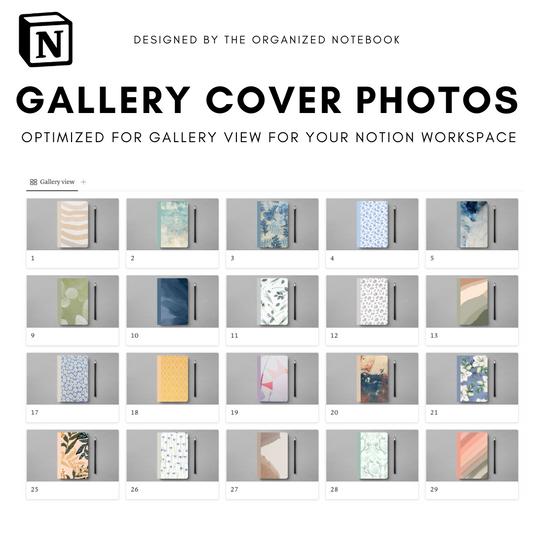 Notion Gallery Cover Photos