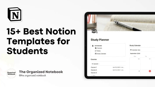 15 + Best Notion Templates for Students in 2024 (Free & Premium)