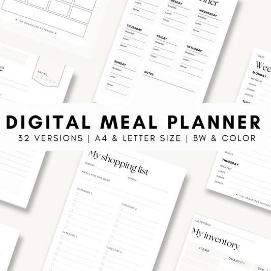 Digital Meal Planner