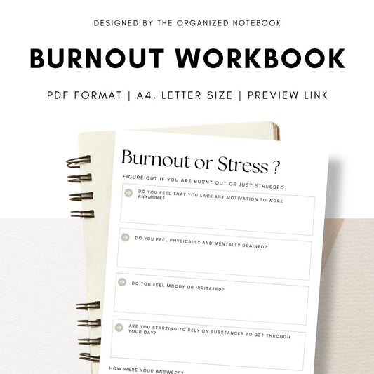 burnout workbook