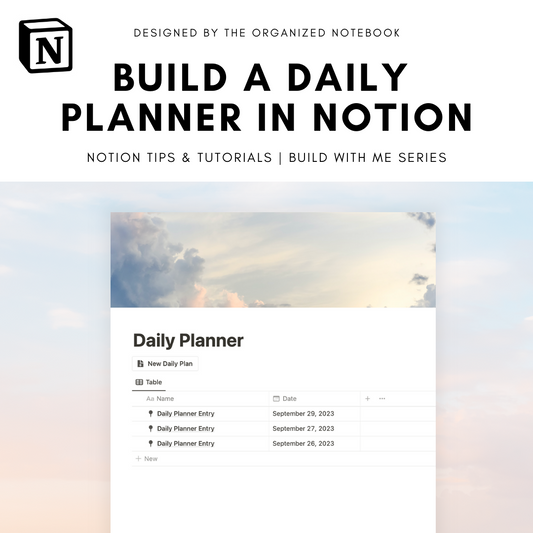 notion daily planner