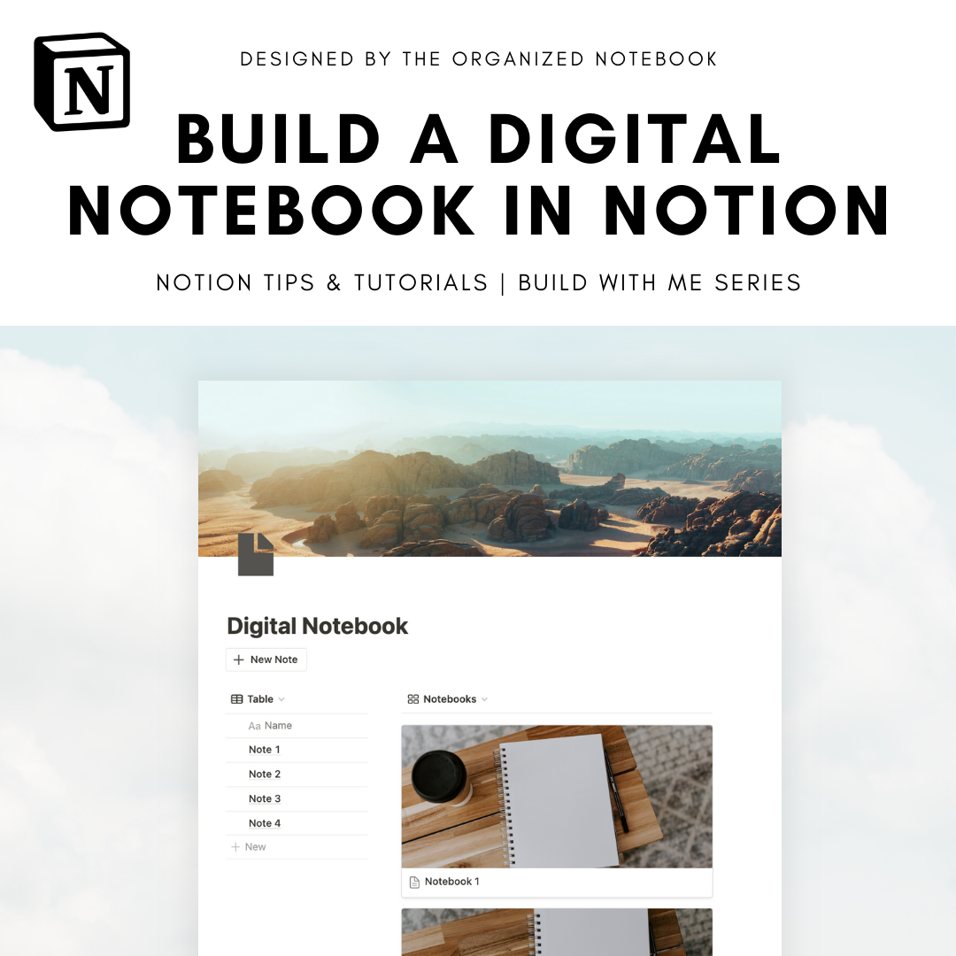 Building Notebook How to build a Digital Notebook in Notion: A step-by-step guide ( + fr ...
