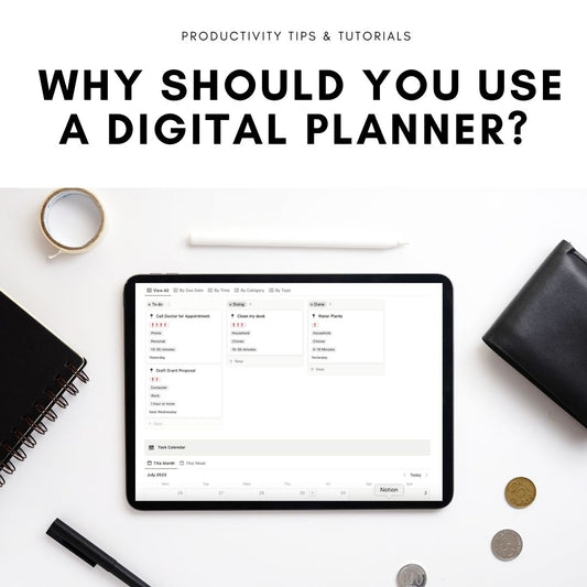 Why should you use a digital planner?