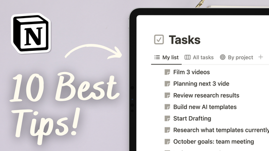 10 BEST tips to create Lists in Notion | Step-by-Step Tutorial (2024)