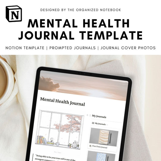 notion mental health journal