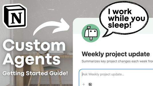 Notion AI Custom Agents are HERE! | How to get started guide & tutorial