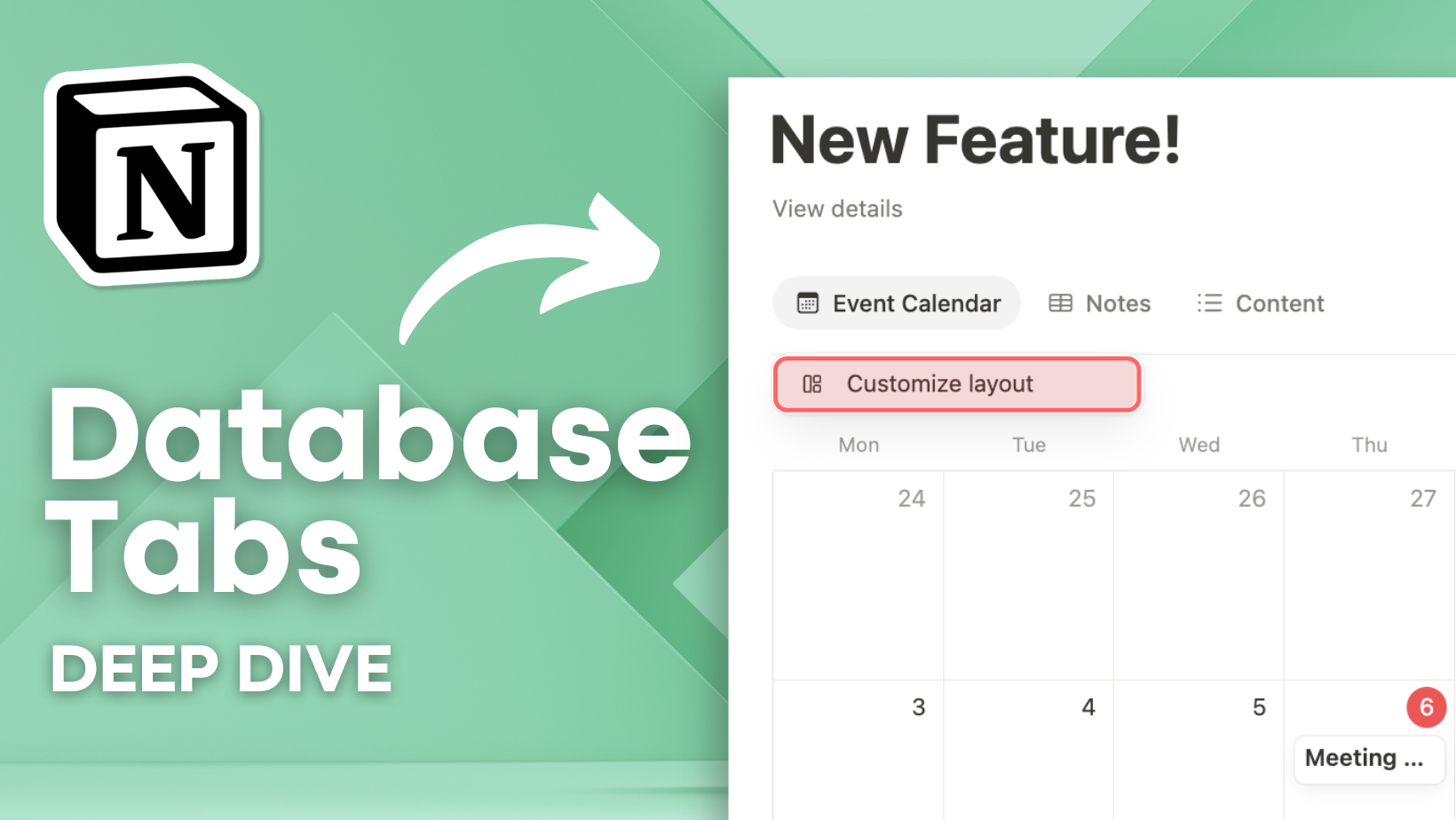 Notion's NEW Tabbed Layout! | Step by Step Tutorial – The Organized ...