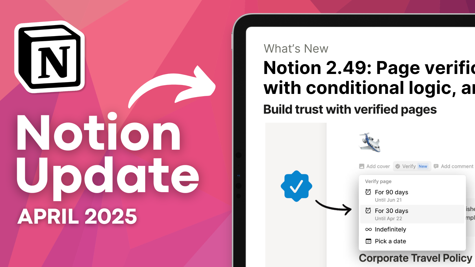 Notion Upgrade 9 NEW Notion Features You Should Know About! (April – The Organized ...