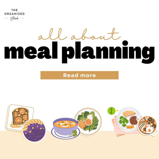 all about meal planning