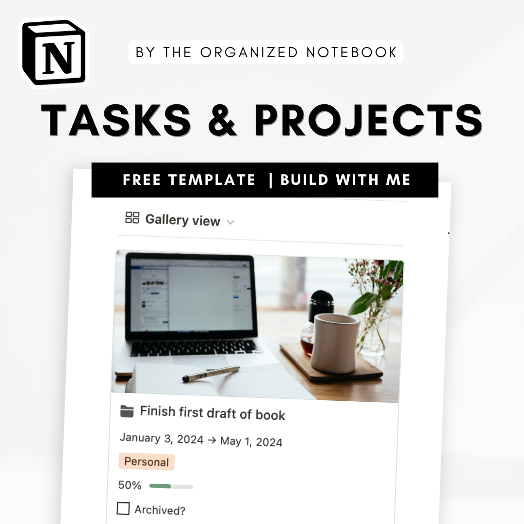 How to Build a Project & Task Manager including progress bars with Not ...