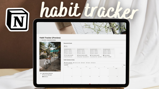 Create a Habit Tracker with Notion? | Simple & Easy Tutorial for Beginners