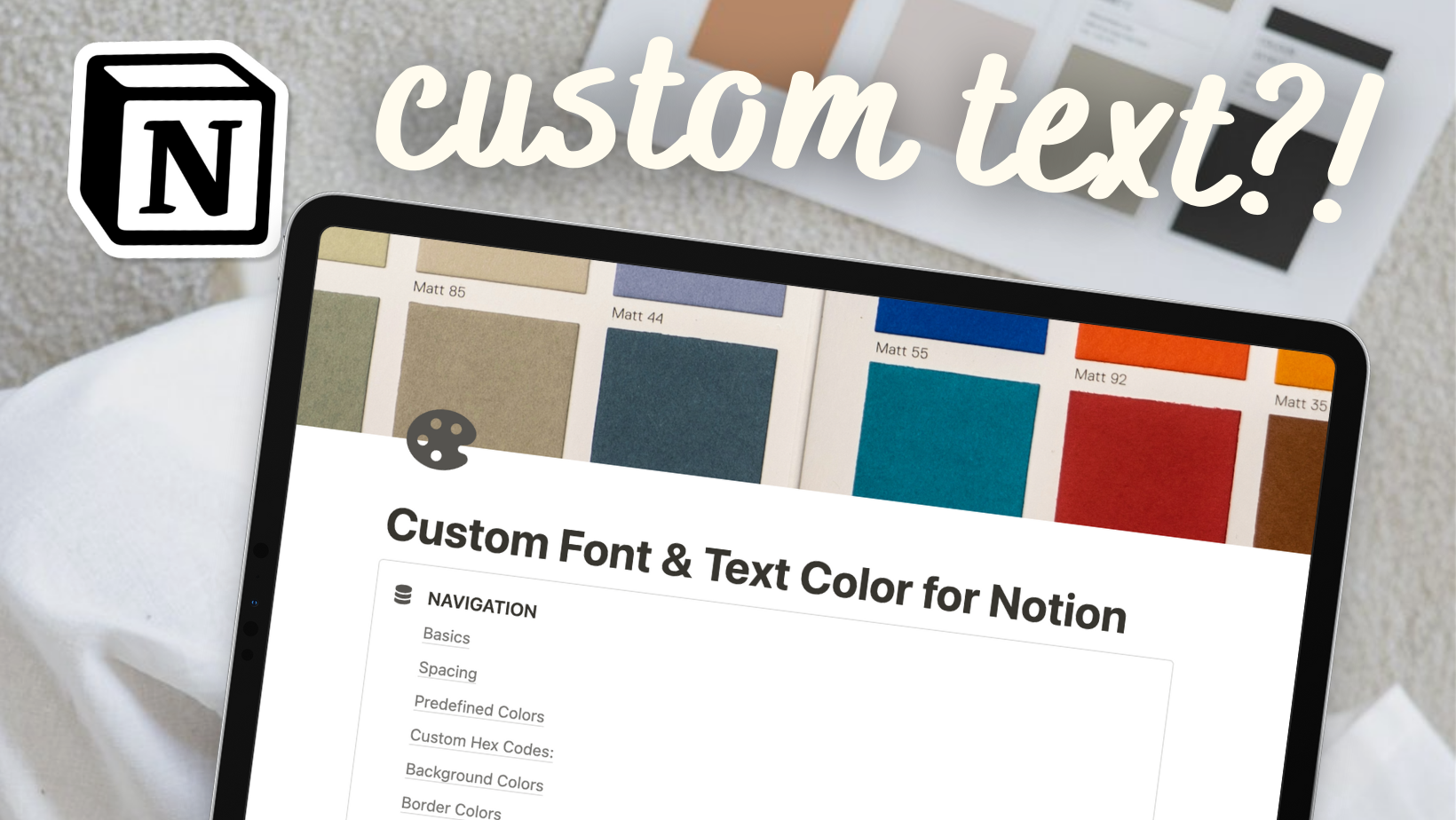 Revamp Notion with Custom Font and Text Color | Easy KaTex & Equation ...