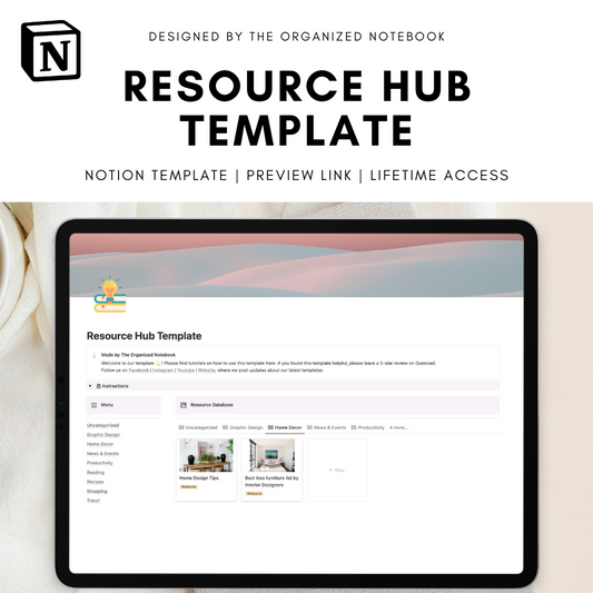 resource hub template