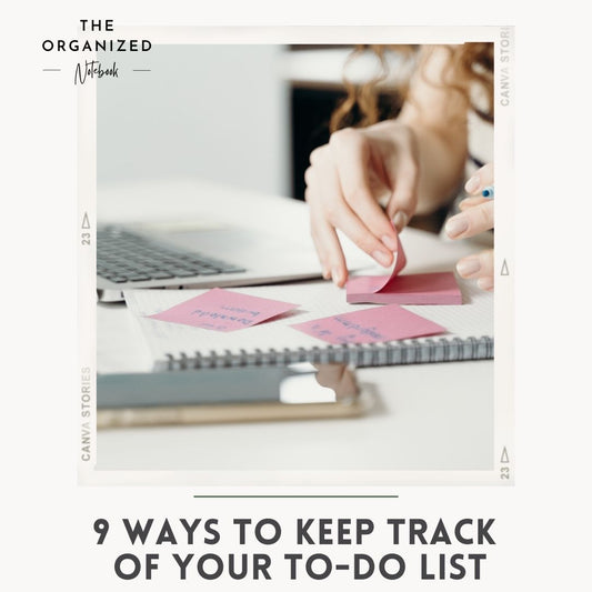 Keep track of your to-do list