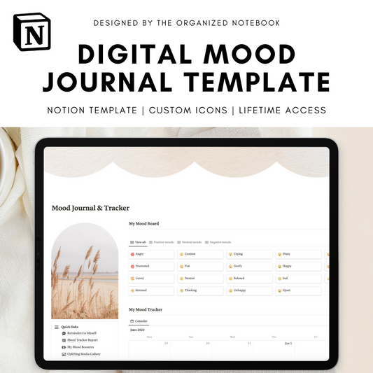 notion mood journal template