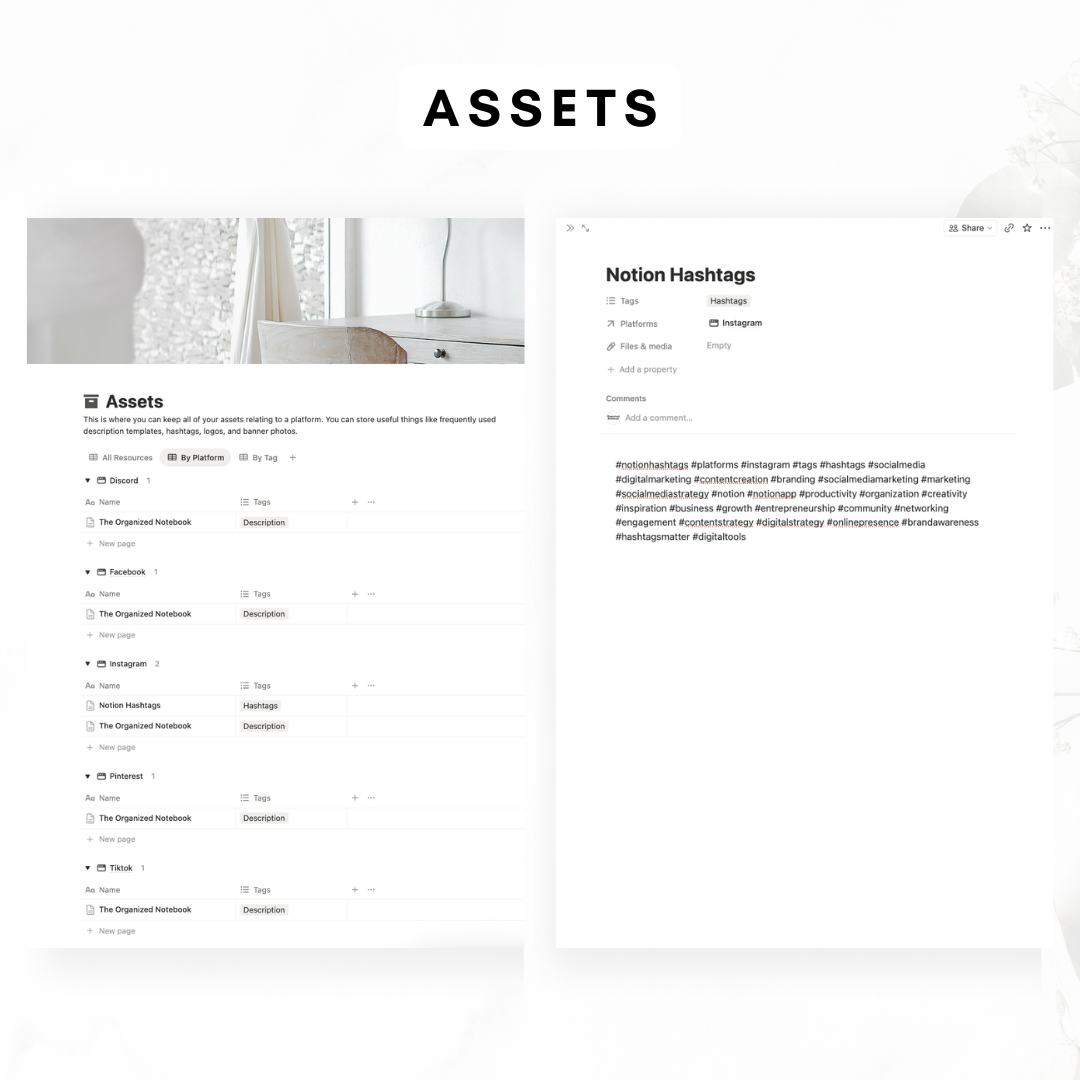Content Planner Notion Template