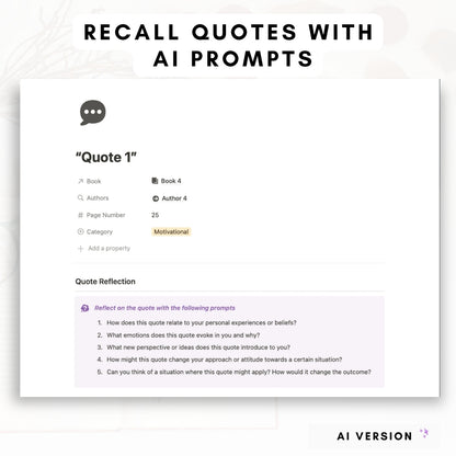 AI reading journal and book tracker