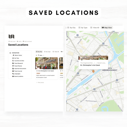 ULTIMATE Travel Journal & Planner (Premium + AI) Notion Template