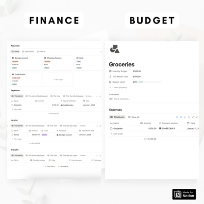 ULTIMATE Life Planner Notion Template