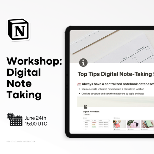 Notion Masterclass: Effective Digital Note-taking | Step-by-step Guide