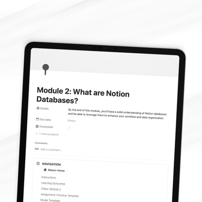 Notion Mastery Course: Learn by Building