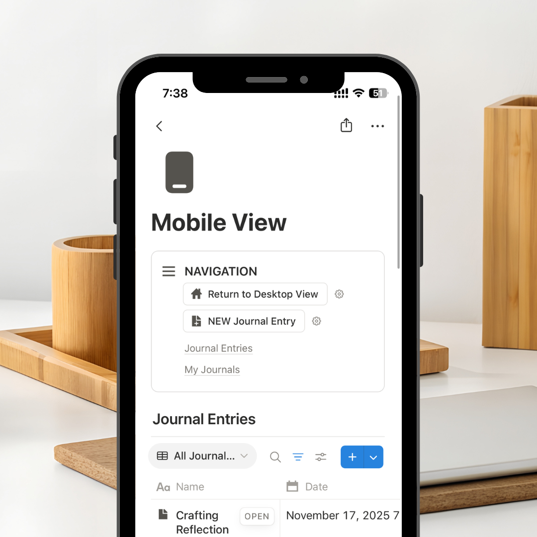 ULTIMATE Digital Journal Notion Template + AI