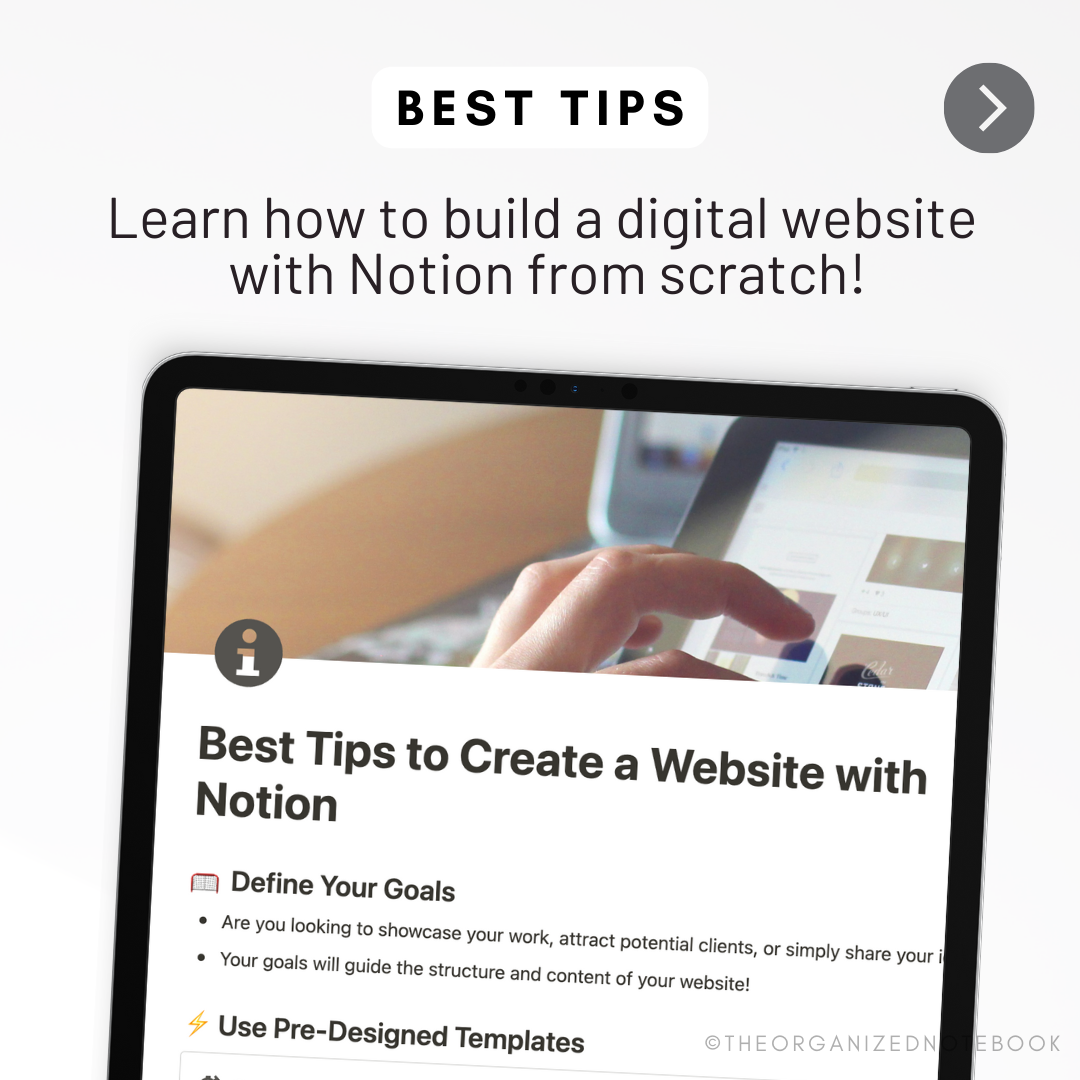 Notion Masterclass: Build an Easy, No-Code Website | Step-by-step Guid ...