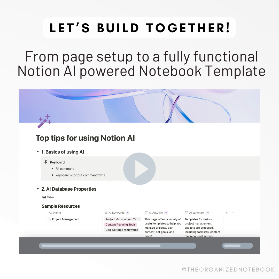 Notion Masterclass: Notion Masterclass: Level-Up Your Workspace with Notion AI