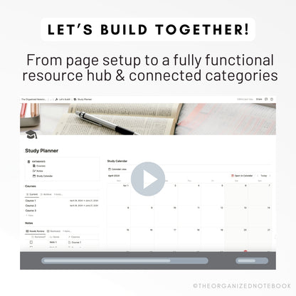 Workshop: How to Build a Study Planner with Notion? (May 2nd, 2024)