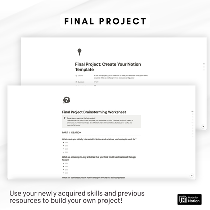 Notion Mastery Course: Learn by Building