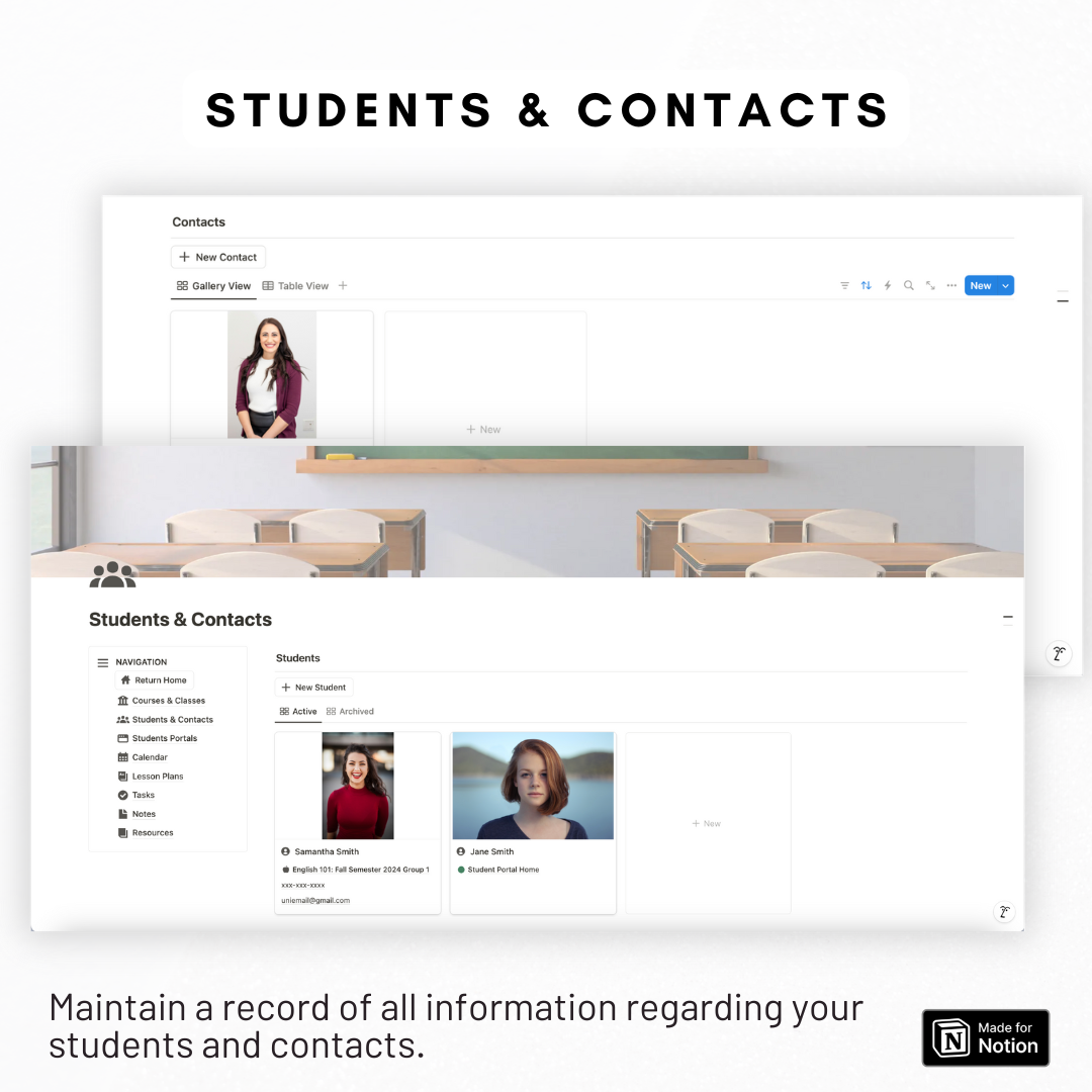 ULTIMATE Teaching Dashboard Notion Template