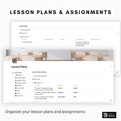 ULTIMATE Teaching Dashboard Notion Template