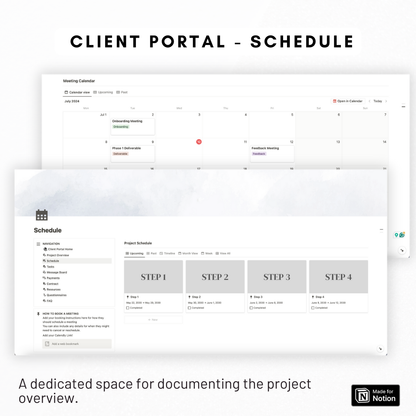 Ultimate Freelancer Dashboard & Client Portal Notion Template