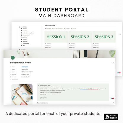 ULTIMATE Teaching Dashboard Notion Template